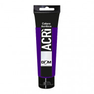 ACRÌ COLORE ACRILICO BLU OLTREMARE 100 ML PITTURA ACRILICA PRONTA USARE SU TELA LEGNO CARTA VETRO ECC.DOM ARTE MILANO