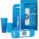 COFANETTO SSC NAPOLI SET ORAL CARE 4 PEZZI ASTUCCIO+BICCHIERE+DENTIFRICIO+SPAZZOLINO PRODOTTO UFFIC.MODICO MILANO ITALY