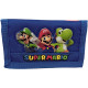 PORTAFOGLIO A STRAPPO SUPERMARIO OFFICIAL NINTENDO MULTITASCHE PORTAMONETE CON ZIP 13X8,5CM DA PANINI SCUOLA ITALY