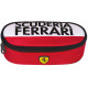 ASTUCCIO OVALE ORGANIZZATO FERRARI KIDS ORIGINAL 1 ZIP PORTAPENNE VUOTO SCUDERIA FERRARI DA PANINI SCUOLA ITALY