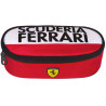 ASTUCCIO OVALE ORGANIZZATO FERRARI KIDS ORIGINAL 1 ZIP PORTAPENNE VUOTO SCUDERIA FERRARI DA PANINI SCUOLA ITALY