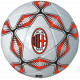 PALLONE CUOIO MIS.5 AC MILAN CALCIO BIANCI E ROSSONERO CON LOGO PRODOTTO UFFICIALE DISTRIB.DA MONDO S.P.A. ITALY