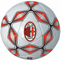 PALLONE CUOIO MIS.5 AC MILAN CALCIO BIANCI E ROSSONERO CON LOGO PRODOTTO UFFICIALE DISTRIB.DA MONDO S.P.A. ITALY