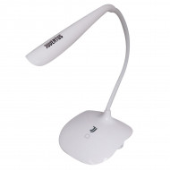 LAMPADA LED DA SCRIVANIA FC JUVENTUS H38CM FLESSIBILE LUCE REGOLABILE C/SENSORE TOUCH+CAVETTO USB PRODOTTO UFFICIALE