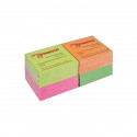 CONFEZIONE 12 BLOCCHI ADESIVI POST IT MY MEMO 4 COLORI NEON 76X76MM STICK NOTES PROMEMORIA ADESIVI NIK OFFICE ITALY