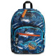 SJ SEVEN OFFERTA ZAINO SCUOLA ORGANIZZATO DOPPIO SCOMPARTO MULTICOLOR 30X42X20CM 30LT GANG EVER SKATE SEVEN JUNIOR ITALY