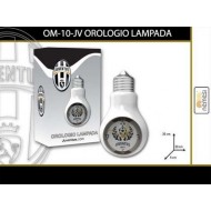 OROLOGIO DA PARETE LAMPADA FC JUVENTUS PRODOTTO UFFICIALE