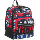 SJ SEVEN OFFERTA ZAINO SCUOLA ORGANIZZATO DOPPIO SCOMPARTO MULTICOLOR 30X42X20CM 30LT GANG EVER URBAN SEVEN JUNIOR ITALY