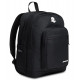 ZAINO SCUOLA ORGANIZZATO INVICTA NERO JELEK PLAIN BACKPACK 43X32X24CM 2 ZIP 2 TASCHE CON ZIP GARANZ.4 ANNI SEVEN ITALY