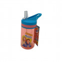 BORRACCIA CON CANNUCCIA NINNA E MATTI BICCHIERE KIDS TRASPARENTE COLORATO CON CANNUCCIA BPA FREE FDA ECO FRIENDY LITTLE