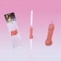 SET 6 CANNUCCE SEXY WILLY STRAWS ADDIO AL NUBILATO ARTICOLO SCHERZOSO COD.5619