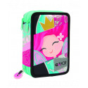 ASTUCCIO SCUOLA 3 ZIP A LIBRO PRINCESS GOPOP CONTIENE43PZ.GIOTTO/PENNA CANCELLABILE FRIXION/LYRA ITALY GIOCHI PREZIOSI