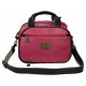 BEAUTY CASE DA VIAGGIO GORJUSS SANTORO LONDON ORIGINAL FOR MY LOVE SIMILPELLE 28X21X19CM CON TRACOLLA 3 ZIP MULTITASCHE