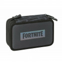 ASTUCCIO SCUOLA 3 ZIP FORTNITE NERO A LIBRO INTERNO 45PZ GIOTTO PENNA CANCELL.FRIXION TRATTOPEN LYRA.PANINI SCUOLA ITALY