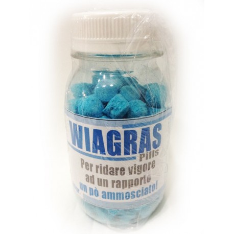 WIAGRAS PILLOLE BLU SUPER POWER ARTICOLO SCHERZOSO COD.5646