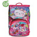 ZAINO SCUOLA SDOPPIABILE BIG SJ GANG FLIP SYSTEM 3D27X41X22CM 28L.LO ZAINO CHE CAMBIA QUANDO VUOI TU SJ GIRL SEVEN ITALY