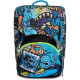 ZAINO SCUOLA SDOPPIABILE BIG SJ GANG BOY FLIP SYSTEM 3D DINOSAURO 27X41X22CM 21LITRI LO ZAINO SEMPRE DIVERSO SEVEN ITALY