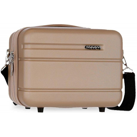 BEAUTY CASE DA VIAGGIO RIGIDO ABS MOVOM GALAXY 29X21X15CM 1ZIP CON TRACOLLA E FASCIA ELASTICA ADATTABILE AL TROLLEY