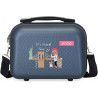 BEAUTY CASE DA VIAGGIO RIGIDO ABS ENSO TRAVEL TIME 29X21X15CM 1ZIP CON TRACOLLA E FASCIA ELASTICA ADATTABILE AL TROLLEY