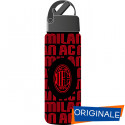 BORRACCIA TERMICA AC MILAN ACCIAIO INOX304 STAINLESS STELL FREDDO24H.CALDO12H TENUTA STAGNA BPA FREE NO ALCOL.SEVEN