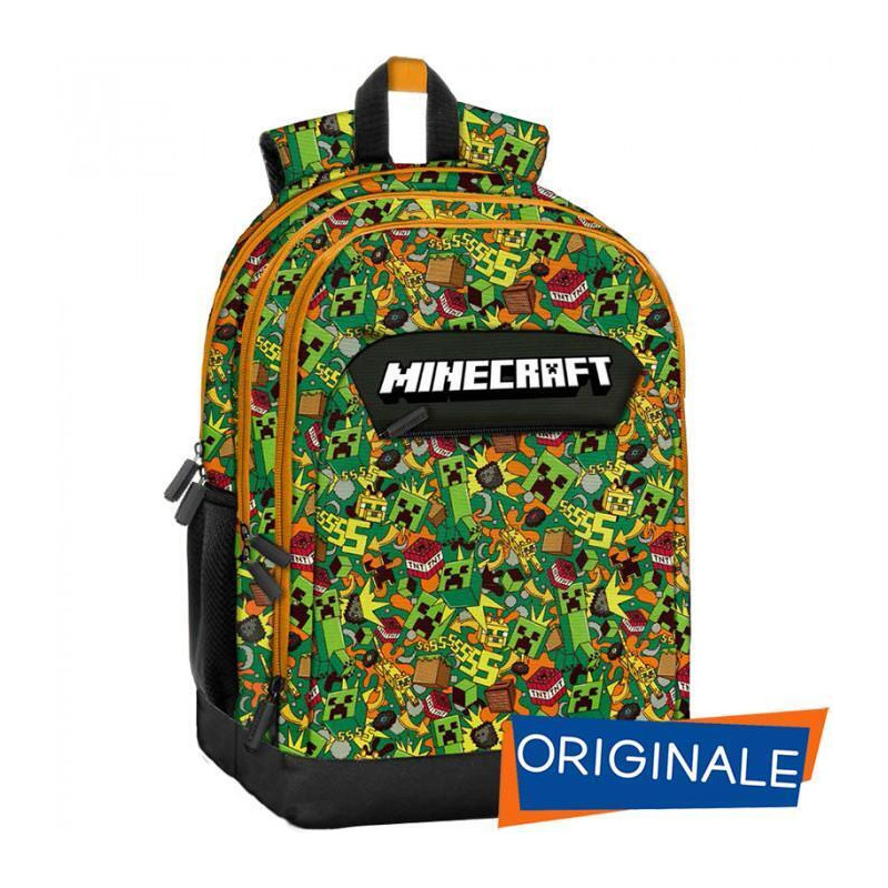 Zaino scuola hotsell minecraft