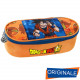 ASTUCCIO OVALE SCUOLA ORGANIZZATO DRAGON BALL SUPER 23X11X9,5CM 1ZIP E PATTINA PORTAPENNE DA PANINI SCUOLA ITALY