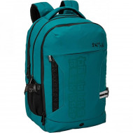 ZAINO SCUOLA E DA VIAGGIO SQUID GAME NETFLIX ORIGINAL TRAVEL BACKPACK VERDE TEAL GREEN 45X32X18+3CM PANINI SCUOLA ITALY