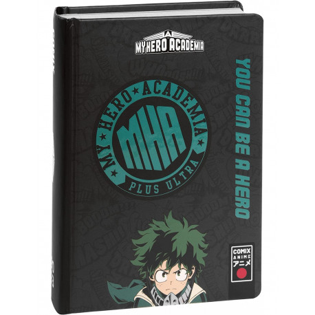 LIBRO DIARIO 2023 AGENDA MY HERO ACADEMIA COMIX ANIME 16MESI MEDIUM VIGNETTE E FRASI DIVERTENTI.DA PANINI SCUOLA ITALY