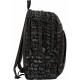 ZAINO SCUOLA ORGANIZZATO COMIX SPECIAL QUILTED BLACK 3+1 ZIP 45X33CM BASE12+6CM PRODOTTO UFFICIALE PANINI SCUOLA ITALY