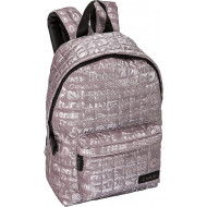 MINI ZAINO COMIX SPECIAL QUILTED LILAC 1ZIP + TASCA C/ZIP 22X33X10CM ZAINETTO TEMPO LIBERO COMIX PANINI SCUOLA ITALY