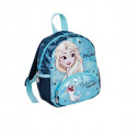 ZAINO ASILO FROZEN BELIEVE IN YOURSELF ORIGINAL 25X21X9CM.1 ZIP TASCA CON ZIP STAMPA GLITTER SEVEN JUNIOR SCUOLA ITALY