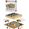 SCATOLA 20 GIOCHI DI SOCIETÀ TANTO DIVERTIMENTO IN UNICO PRODOTTO DAMA LUDO MULINELLO G/DELL"OCA E ALTRO.DAL NEGRO ITALY