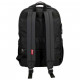 ZAINO LAVORO E DA VIAGGIO NERO XL FRONTIER PEPE JEANS LONDON 31X44X15CM ADATTABILE AL TROLLEY 3 ZIP PORTA TABLET E PC