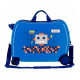 TROLLEY CAVALCABILE DA VIAGGIO ABS ENSÒ ROB FRIEND 4RUOTE 2DOPPIE GIREVOLI 360*VALIGIA 52X20X38CM CHIUSURA A COMBINAZ