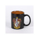 SET REGALO TAZZA E CALZINI HARRY POTTER GRYFFINDOR ORIGINAL WIZARDING WORLD TAZZA NERA CALZE MULTICOLOR SCATOLATI