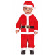 COSTUME BABBO NATALE BABY NEONATO 12/18 MESI VESTITO E CAPPELLO PER TRAVESTIMENTI E SCENE NATALIZIE MAMA NOEL NO ACCESS