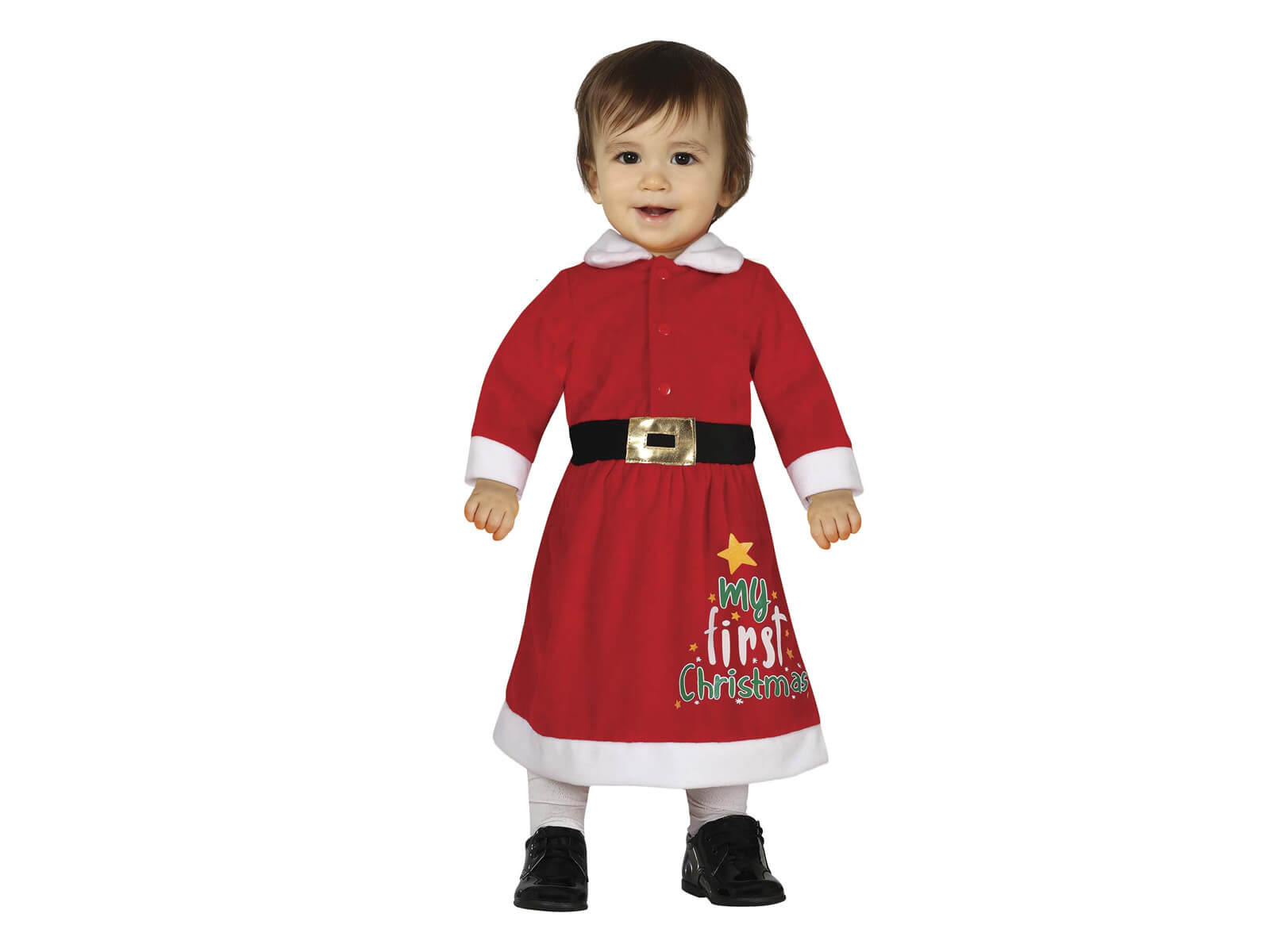 Vestitino Bimba Vestito Bimbo Babbo Natale COSTUME BABBO NATALE