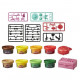 SET PLAY DOH TREATSIES 50+ COMBINAZIONI 8 VASETTI PASTA MODELLABILE TACOS E AVOCADO NON TOSSICO GIOCA E IMPARA HASBRO