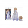 BAMBOLA CON VESTITO AZZURRO FROZEN II OPP QUEEN ELSA ORIGINAL BAMBOLINA 28CM CAPELLI BIONDI SCATOLATA DISNEY HASBRO