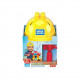 SCATOLA MEGA BLOKS 20 PEZZI CON CASCO E MARTELLO MATTONI DA ASSEMBLARE COSTRUZIONI GIOCATTOLO ISTRUTTIVO FISHER PRICE