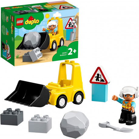 SCATOLA LEGO DUPLO BULDOZER CANTIERE MATTONCINI PER COSTRUZIONI 2+ANNI LIBRICINO E ISTRUZIONI OFFICIAL PRODUCT