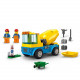 SCATOLINA LEGO CITY AUTOBETONIERA CANTIERE MATTONCINI PER COSTRUZIONI 4+ANNI C/LIBRICINO E ISTRUZIONI OFFICIAL PRODUCT