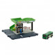 MATCHBOX ACTION DRIVERS PLAYSET STATION MBX CITY BUS STAZIONE BUS DA ASSEMBLARE VEICOLO+LIBRICIN MATTEL OFFICIAL PRODUCT