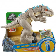 IMAGINEXT DINOSAURO IN MOVIMENTO E MORDE 30X20X16CM JURASSIC WORLD FEROCISSIMO INDOMINUS REX FISHER PRICE OFFICIAL PROD