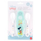 SET 2 CUCCHIAI IN ASTUCCIO DA VIAGGIO MICKEY MOUSE CLASSIC BABY DISNEY COOL CONTIENE LIBRO ITRUZIONI OFFICIAL PRODUCT