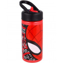 BORRACCIA 420ML CON CANNUCCIA SPIDER MAN MARVEL PLAYGROUND TAPPO DOSATORE RICHIUDIBILE IN PLASTICA UOMO RAGNO