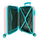 TROLLEY DA VIAGGIO ABS 4 RUOTE MINNIE PLAY ALL DAY DISNEY VALIGIA TOPOLINA ROSA BAG.A MANO 57X38X20CM 2 CHIUS.A COMBINAZ