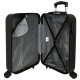 TROLLEY DA VIAGGIO MICKEY OUTLINE DISNEY ORIGINAL BLACK VALIGIA ABS 4 RUOTE NERA BAGAGLIO DA CABINA 38X20X55CM RIGIDA