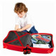 TROLLEY CAVALCABILE4 RUOTE ABS SPIDERMAN GEO ROSSO MARVEL ORIGINAL 50X38X20CM VALIGIA BAG.A MANO UOMORAGNO CHIUS.A COMBI