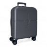 TROLLEY DA VIAGGIO ABS 2ZIP ESPANDIBILE 4 RUOTE PEPE JEANS LONDON HIGHLIGHT BAGAGLIO A MANO40X55X20CM CHIUSURE A COMBINA